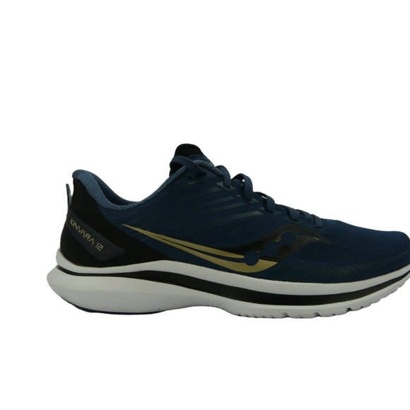 SAUCONY KINVARA 12 MEN\'S RUNNING SHOES  STORM/FROST GRIS  US 10